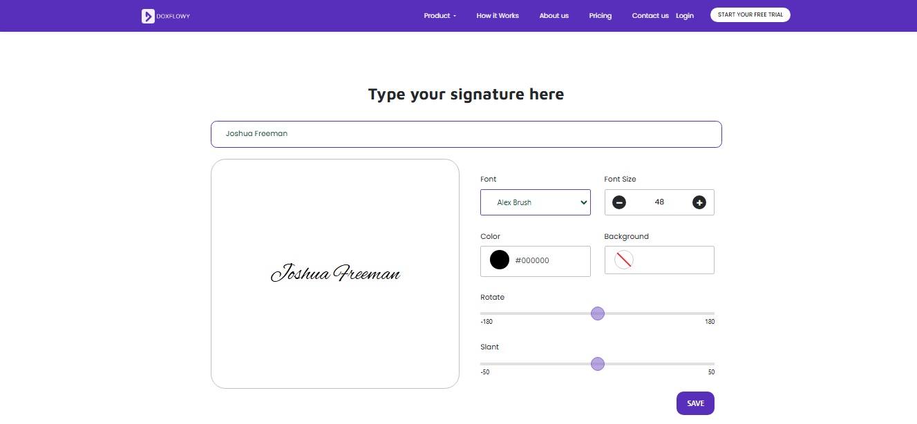 Nome scritto a mano firma idee online