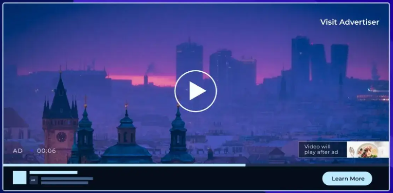 Типы потоковой видеорекламы YouTube-Bumper ads