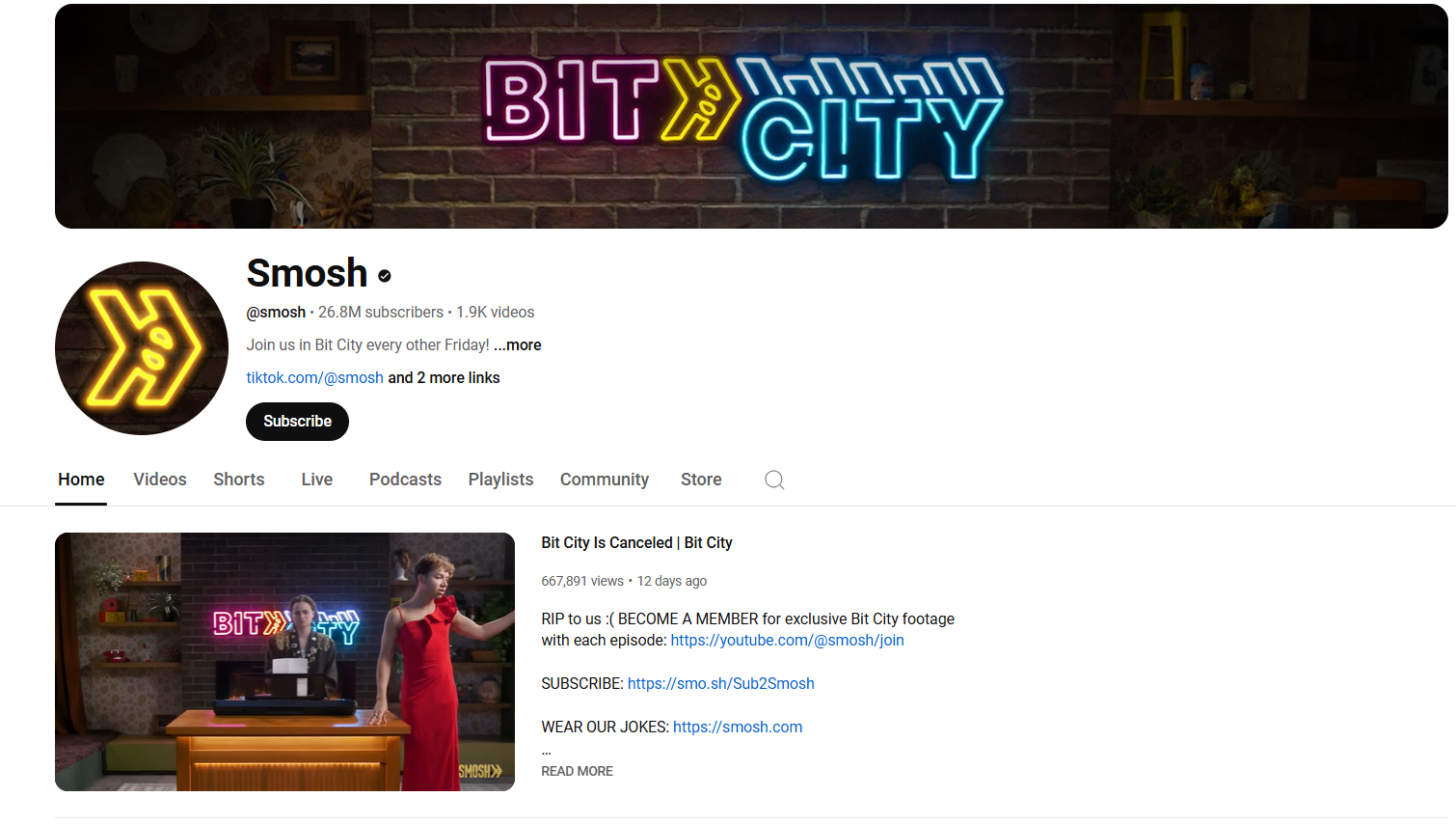 Smosh - canal curto hilário e imprevisível