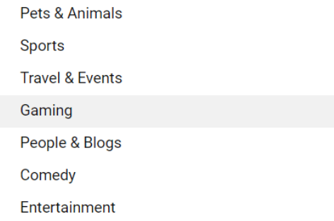 Select the right category to improve search rankings