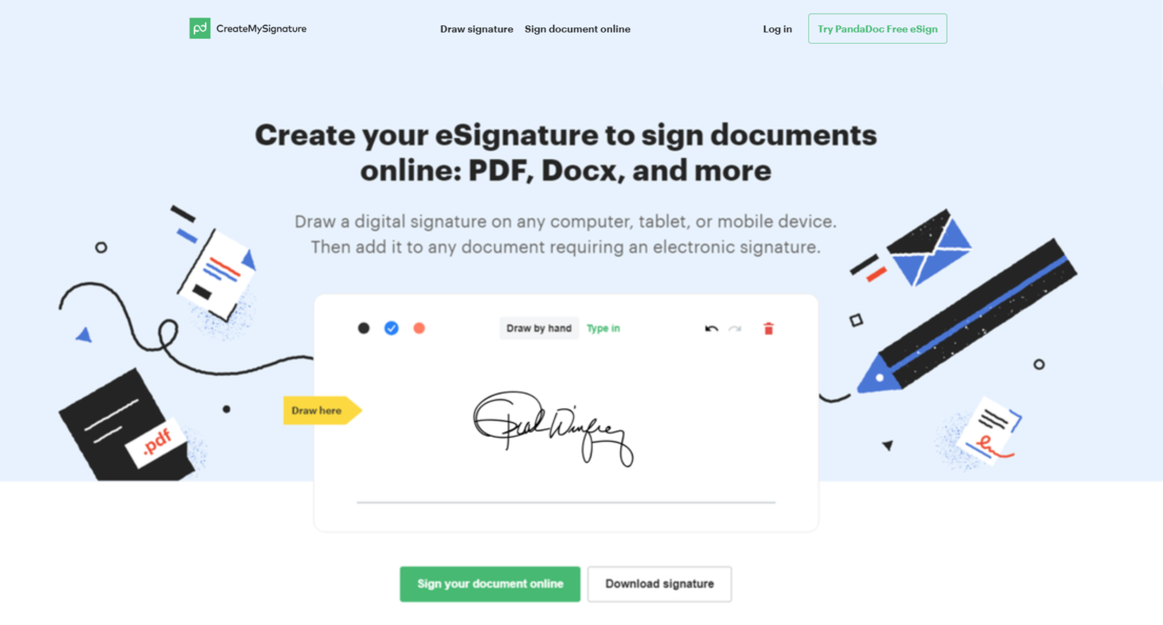 buat tanda tangan digital gratis