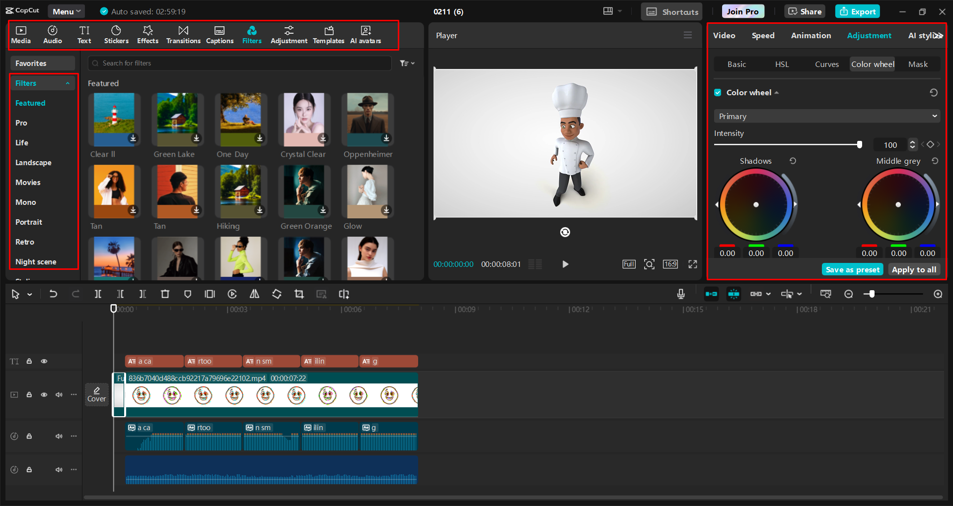 Conversione di script in video interessanti nell' CapCut editor video desktop