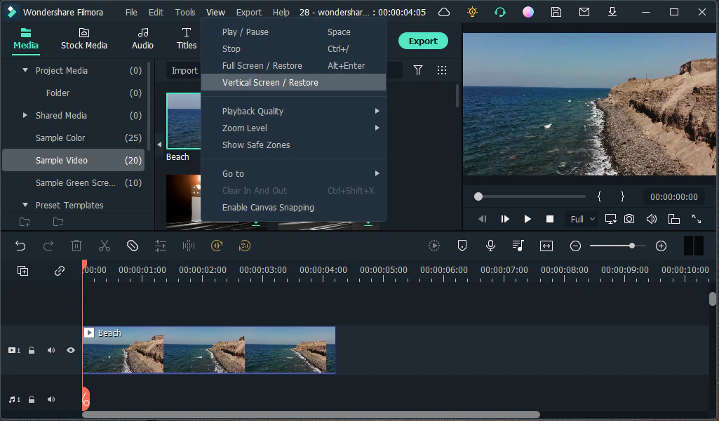 Filmora video editor for laptop