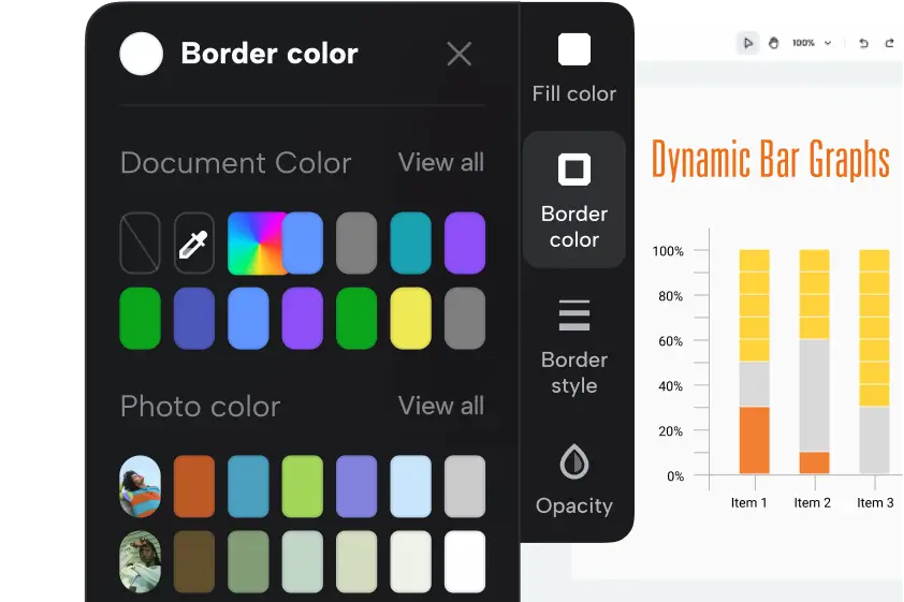 วิธีทำกราฟแท่ง
