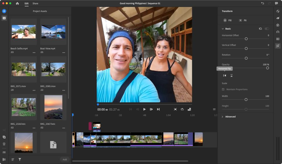 The best video and photo editing apps - Adobe Premier Rush