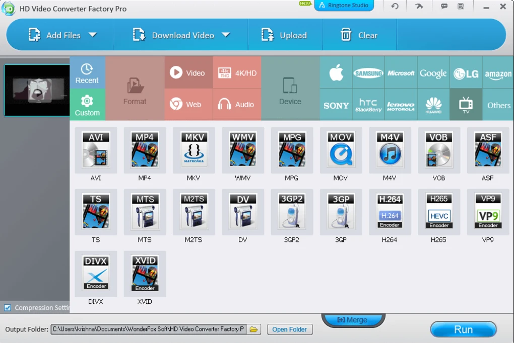 Free video converters for PC - Free Video Converter Factory