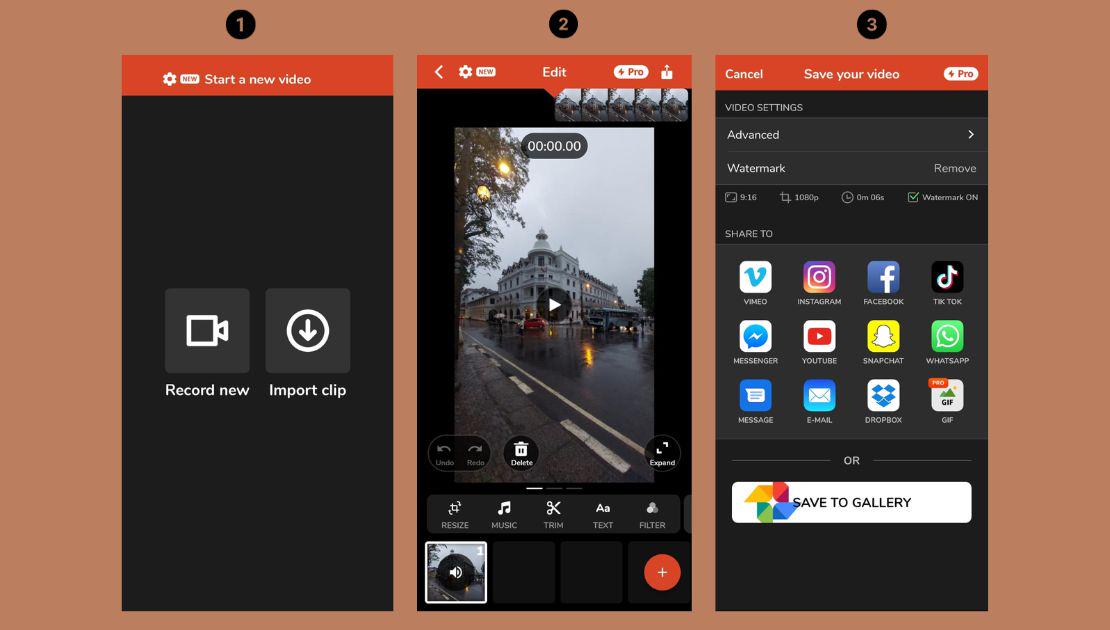 Best video merger apps for mobile - Videoshop