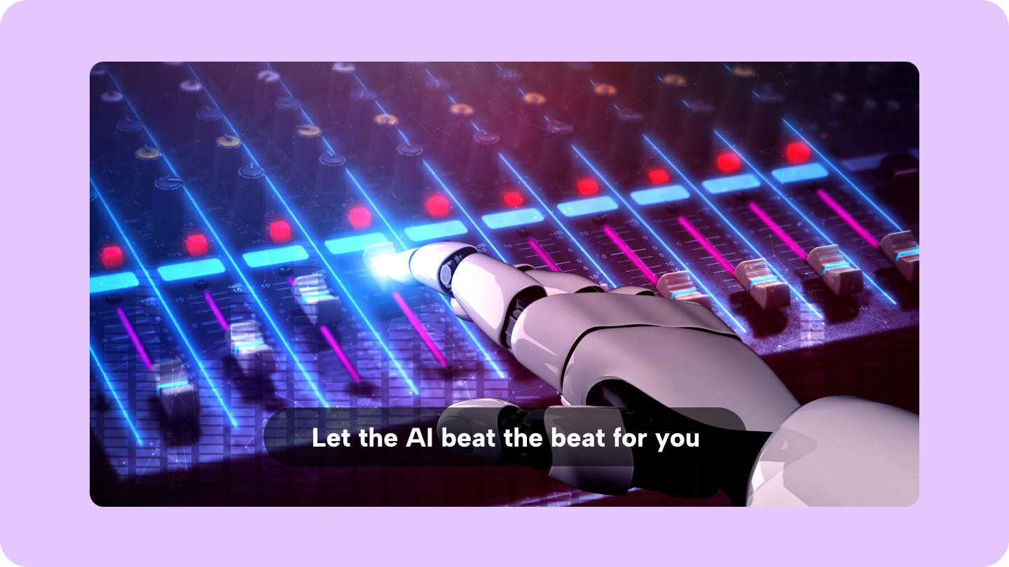 AI Beat Makerを使って魅惑的な音楽を作り出す