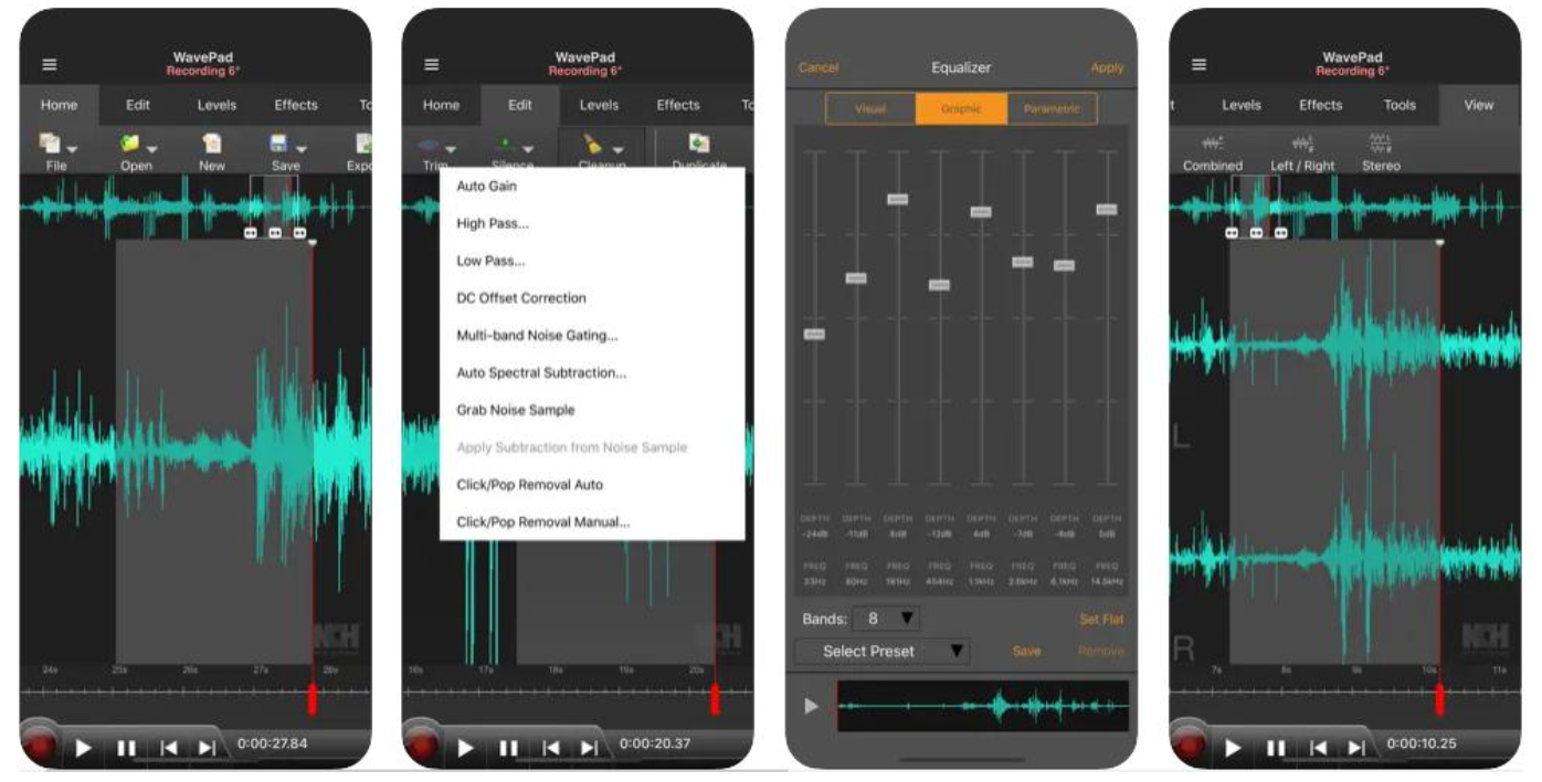 WavePad music and audio editor