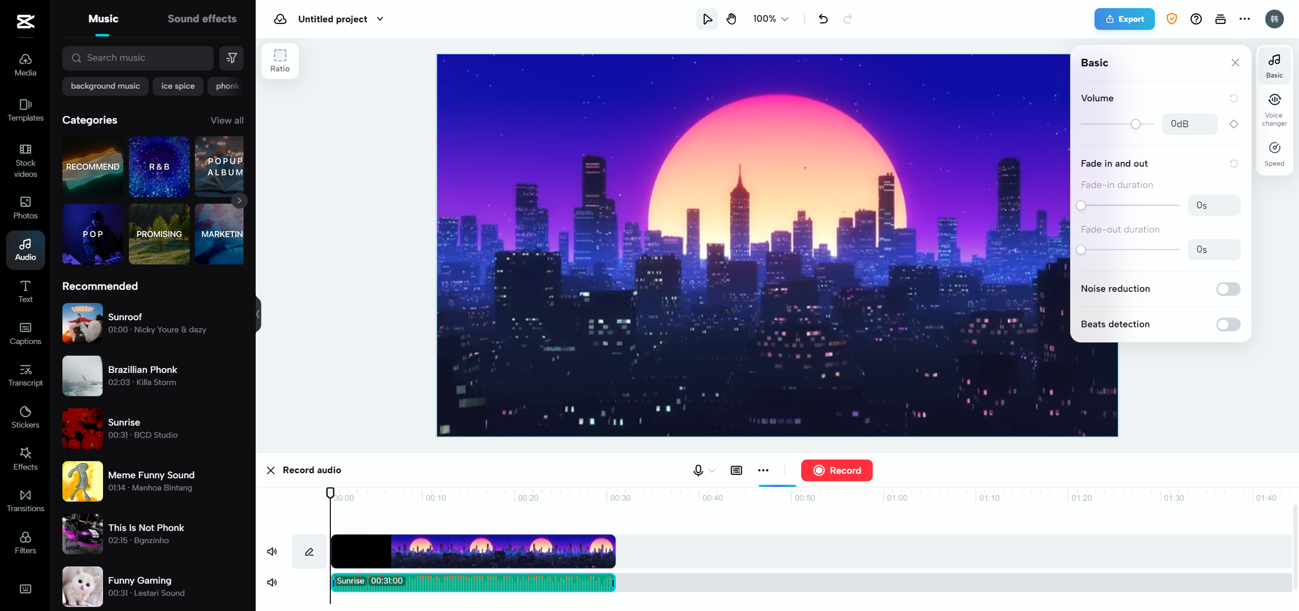 The ultimate alternative to the music editor app: CapCut online video editor