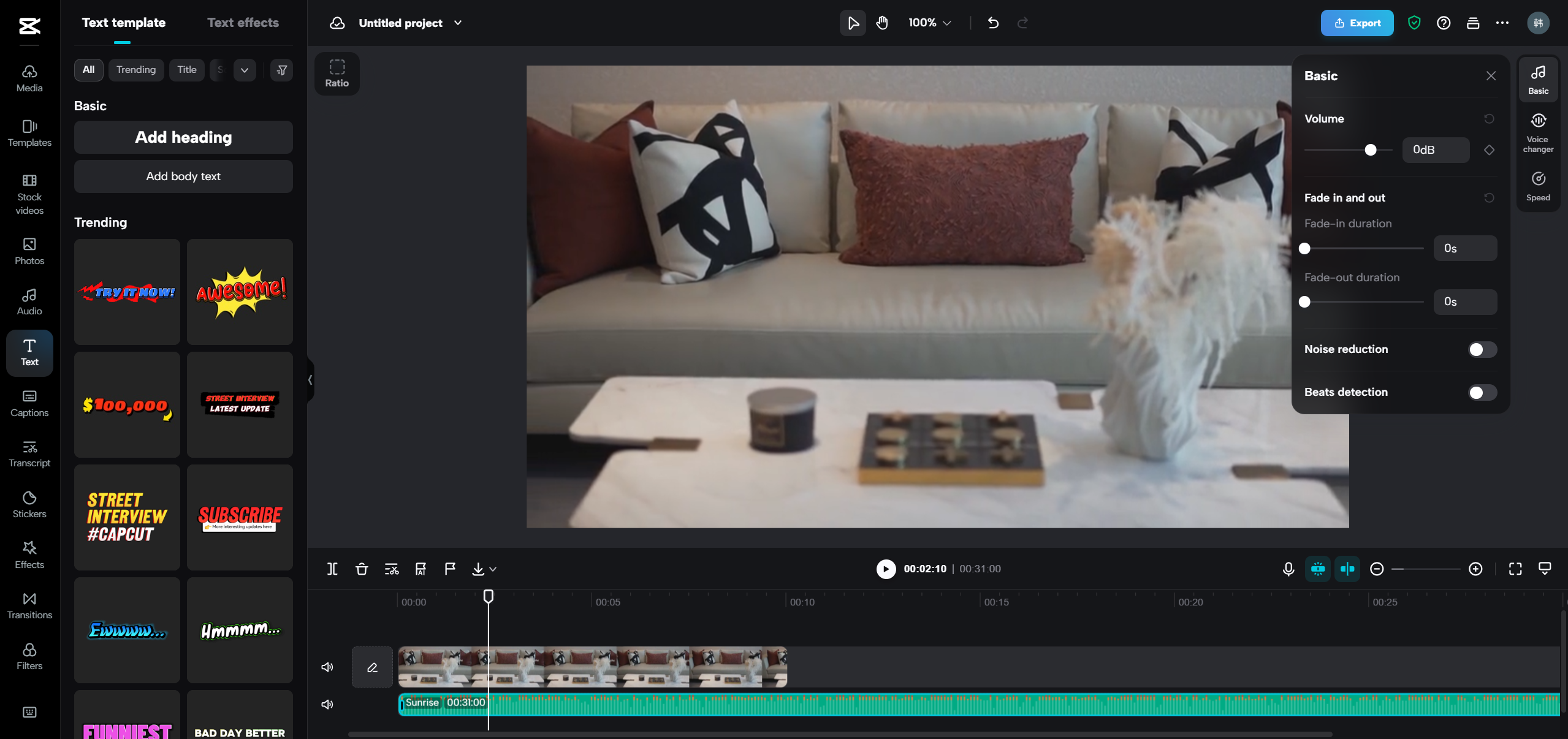 Go beyond video compression and unlock more editing features: CapCut online video editor