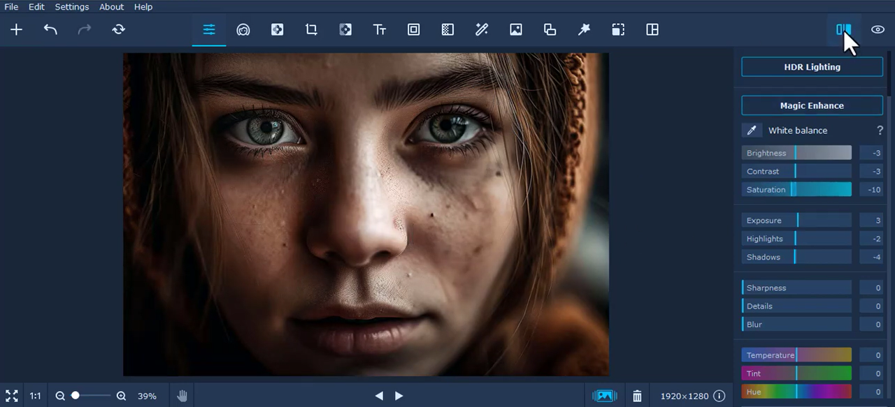 RAW Photo Editor - Movavi photo editor