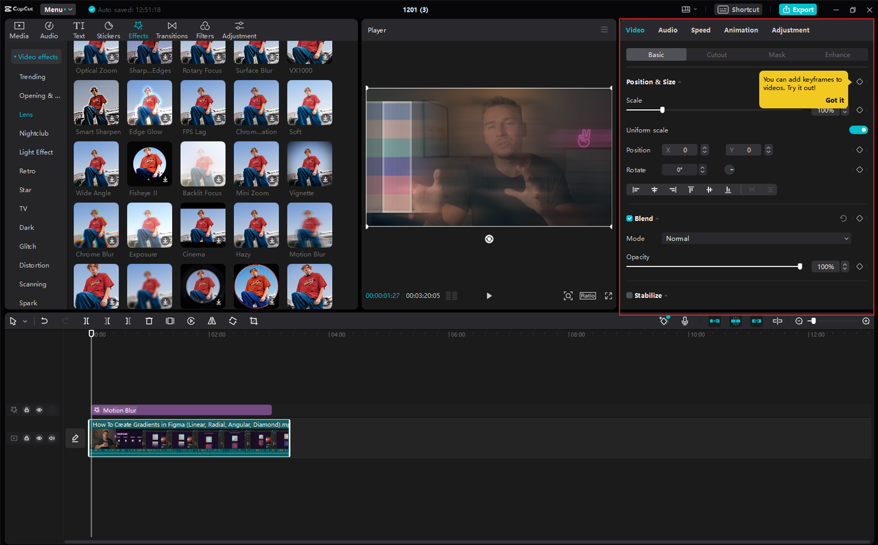 How To Add Motion Blur Effects Easily Online On PC And Mobile