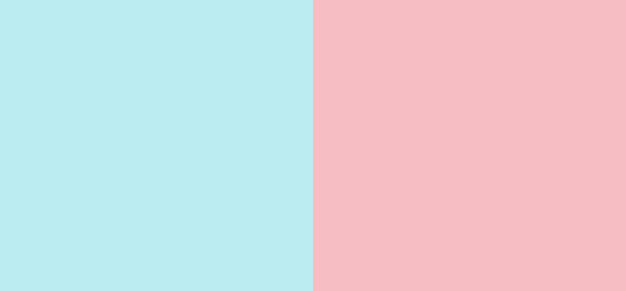 Pink and baby blue color combo