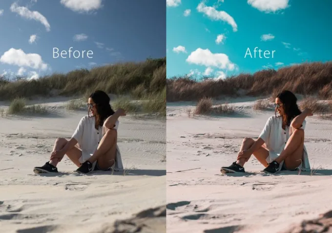 color adjusting and color editing