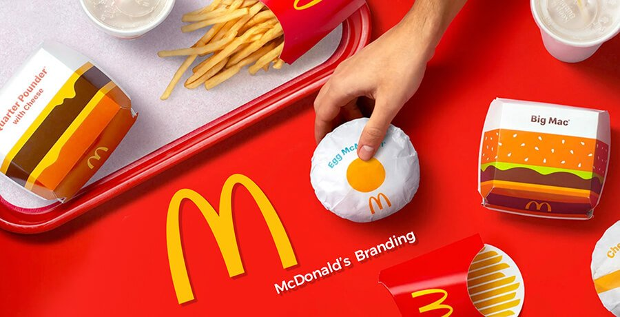 McDonald's branding