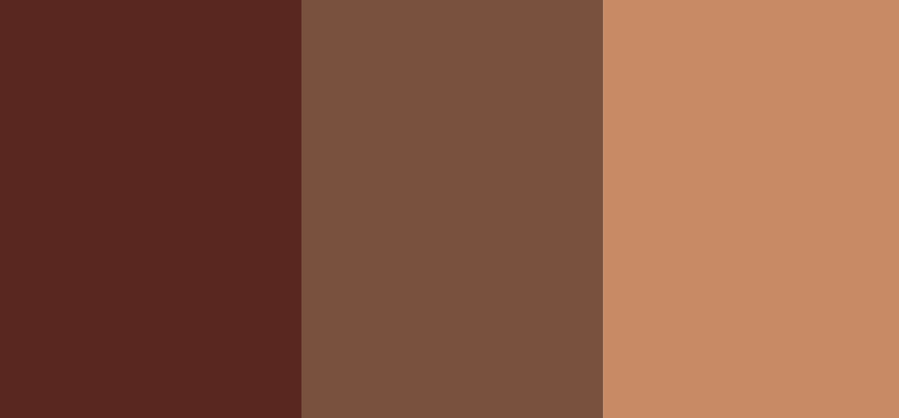 Dark skin tone palette