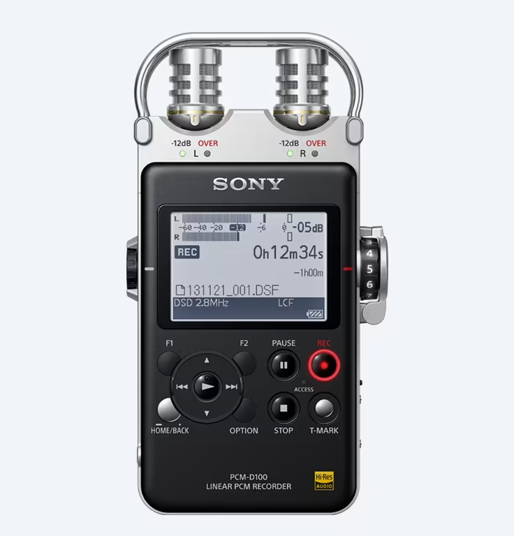 Sony PCM-D100 portable high-resolution audio recorder