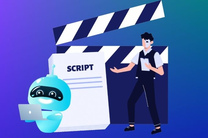 how AI write scripts