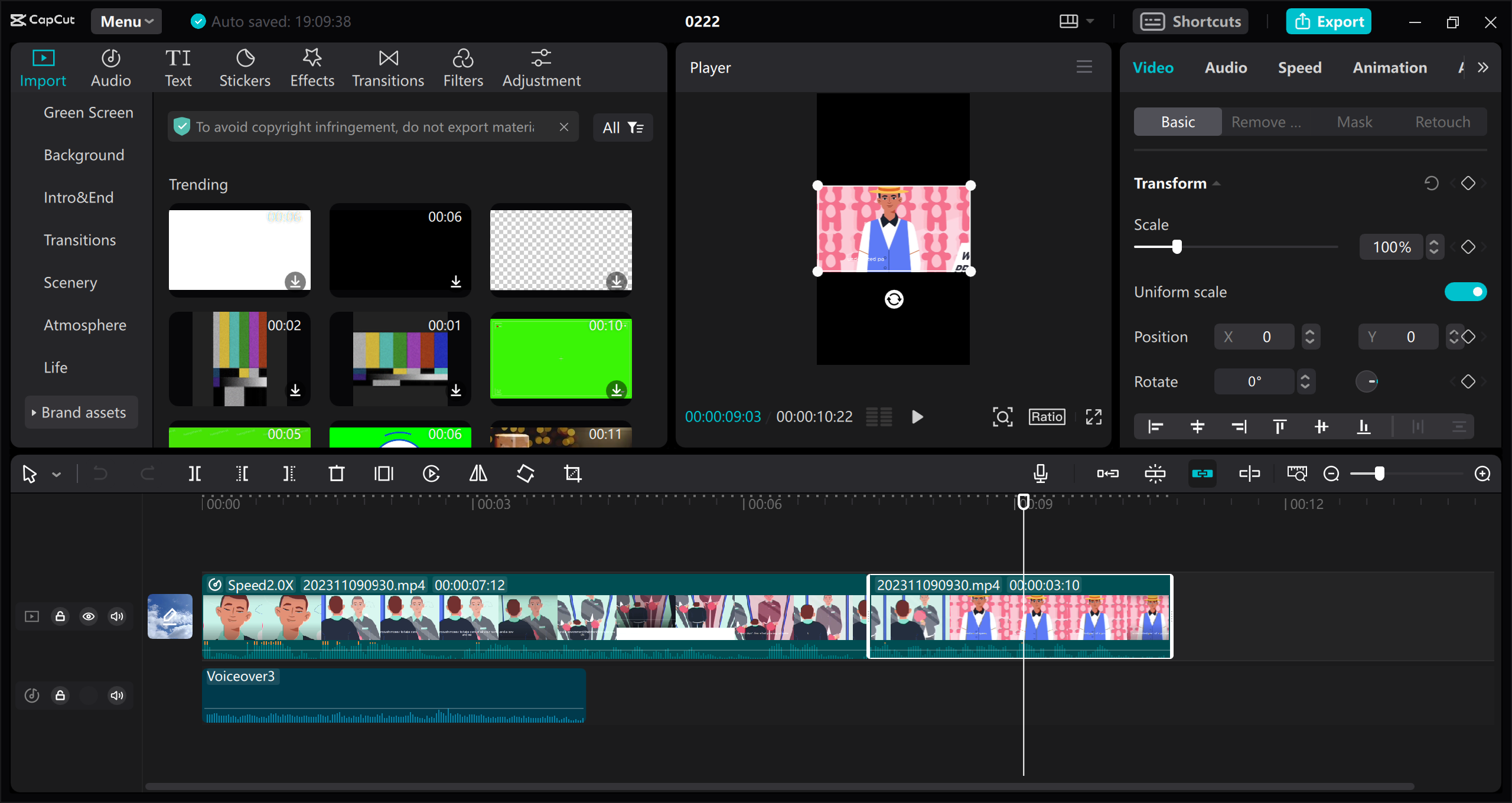 CapCut desktop video editor 