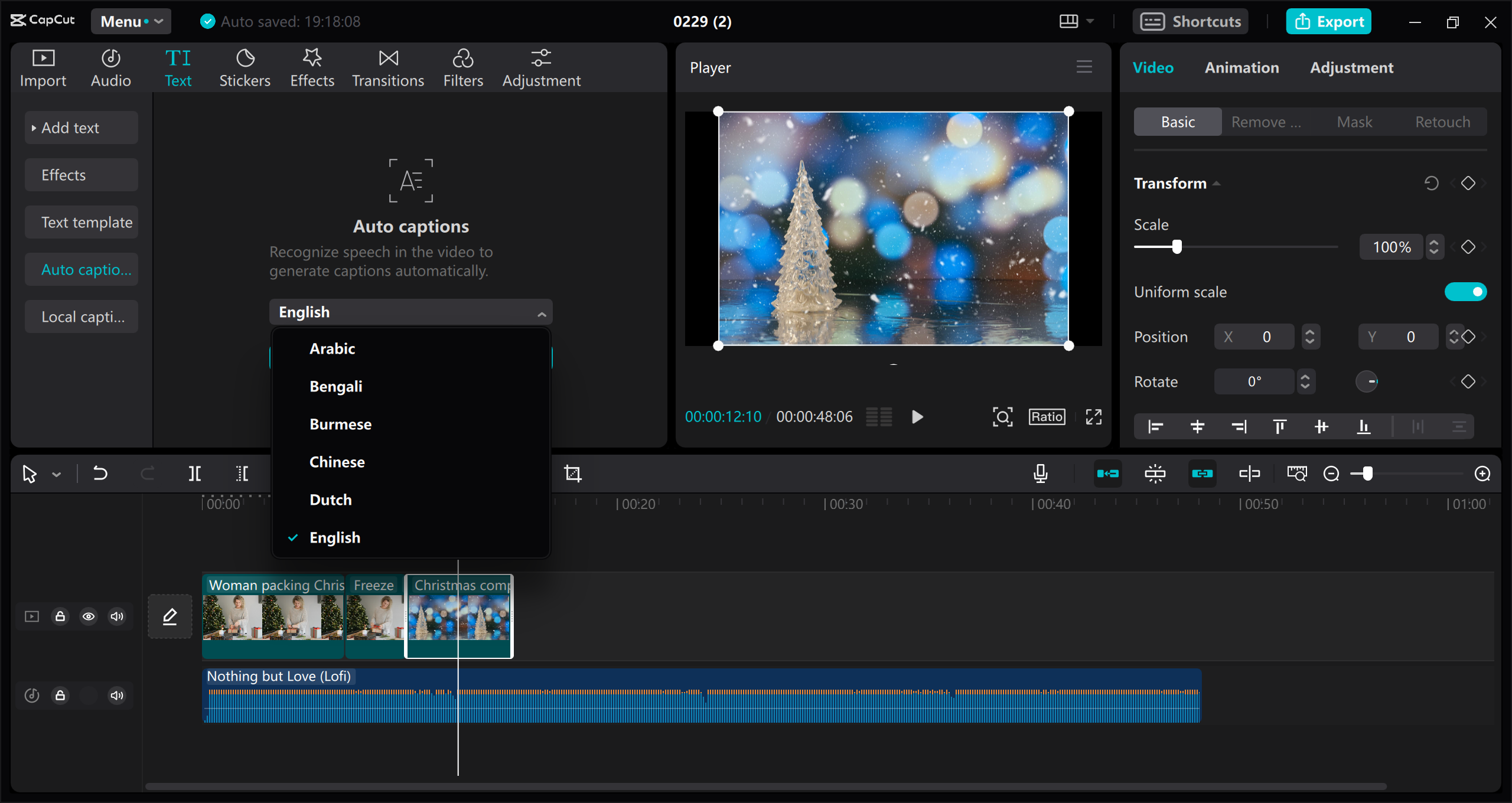 Key features of CapCut desktop video editor