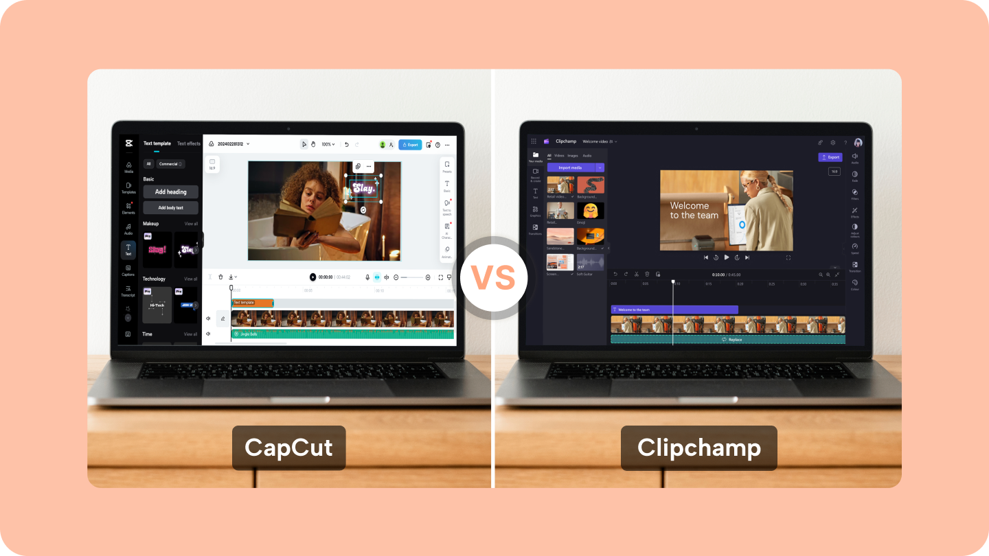 ClipChamp vsCapCut