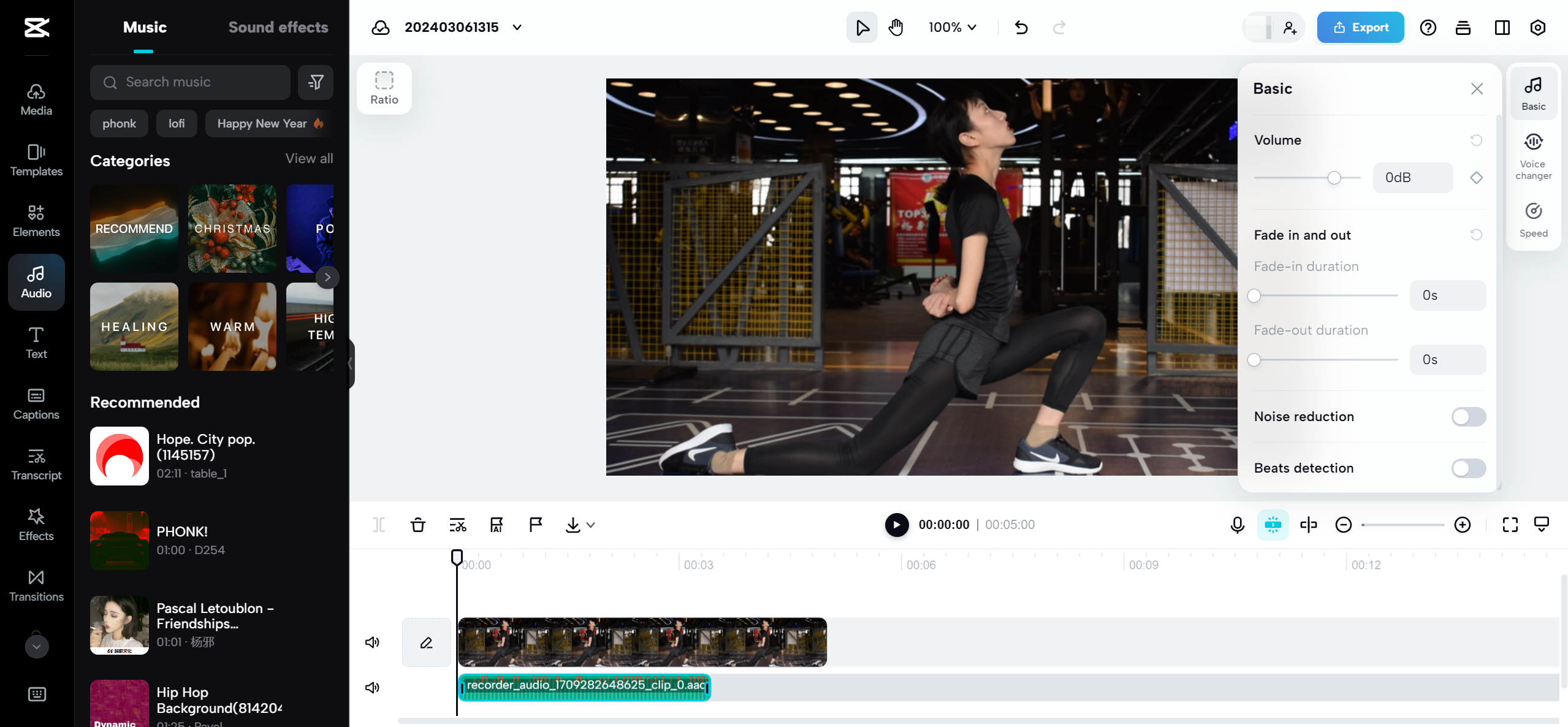 Explore more smart video editing feature in CapCut online video editor