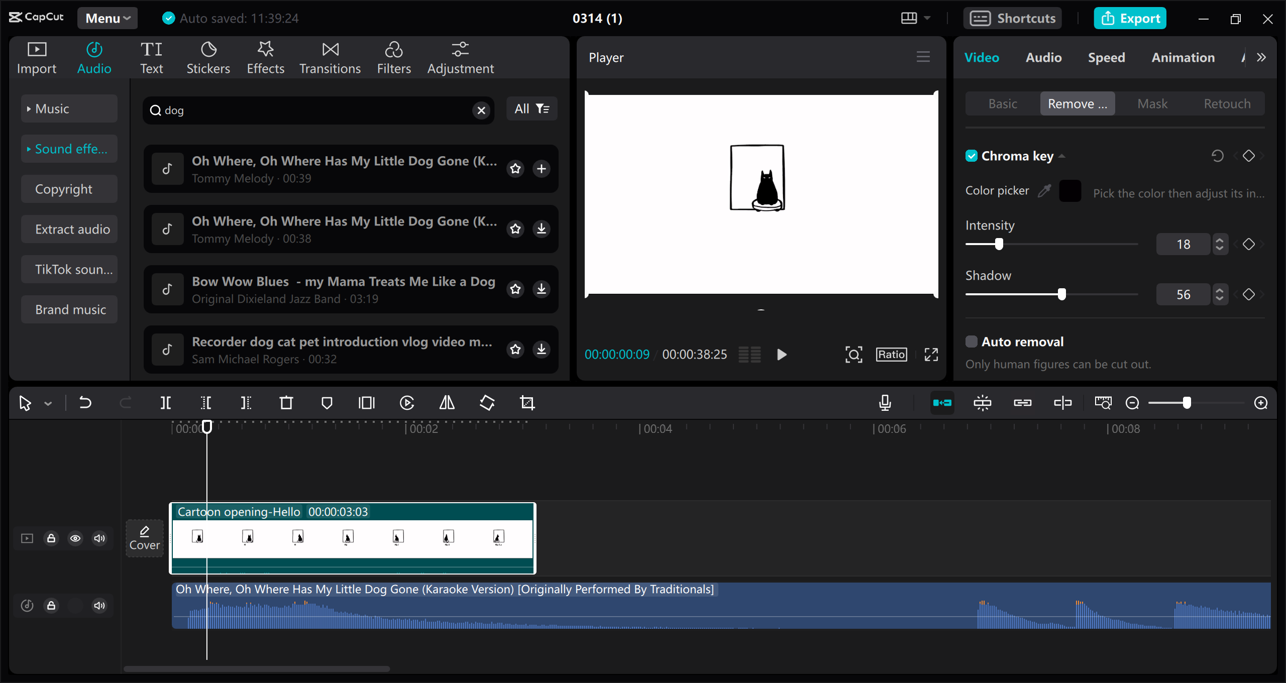 Audio and video integrated editing solution: CapCut