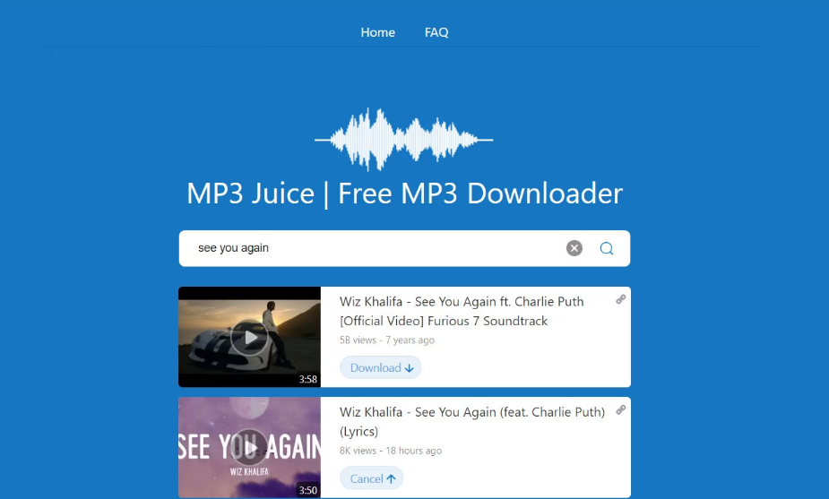 How to download music on MP3Juice