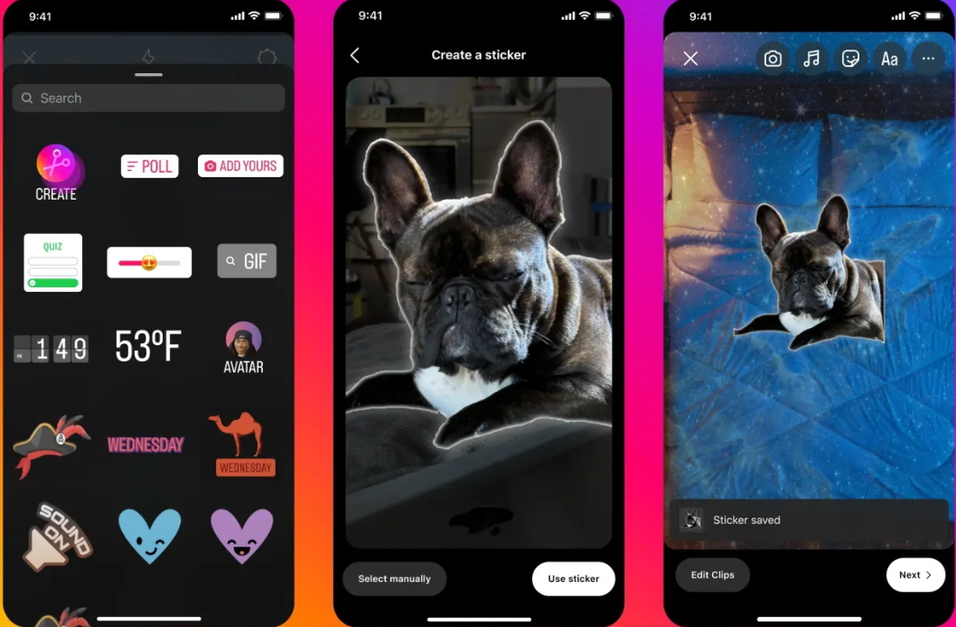 How to use the AI sticker generator on Instagram