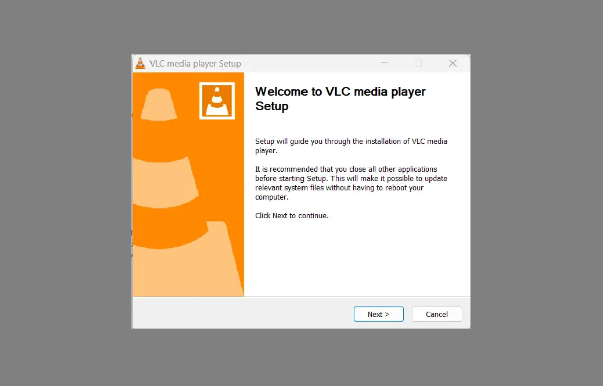 Install VLC