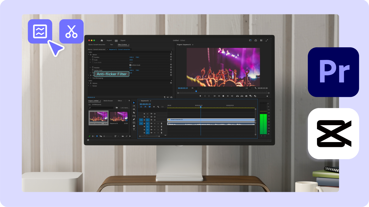 dégonflage premiere pro