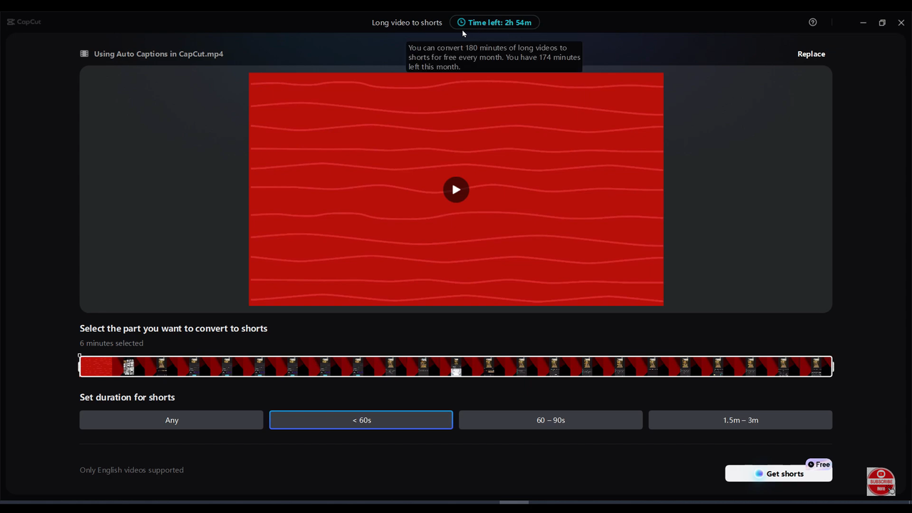 Generate an AI short video using the CapCut desktop video editor and AI shorts maker