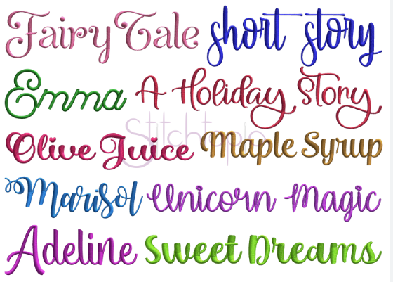 Script Fonts