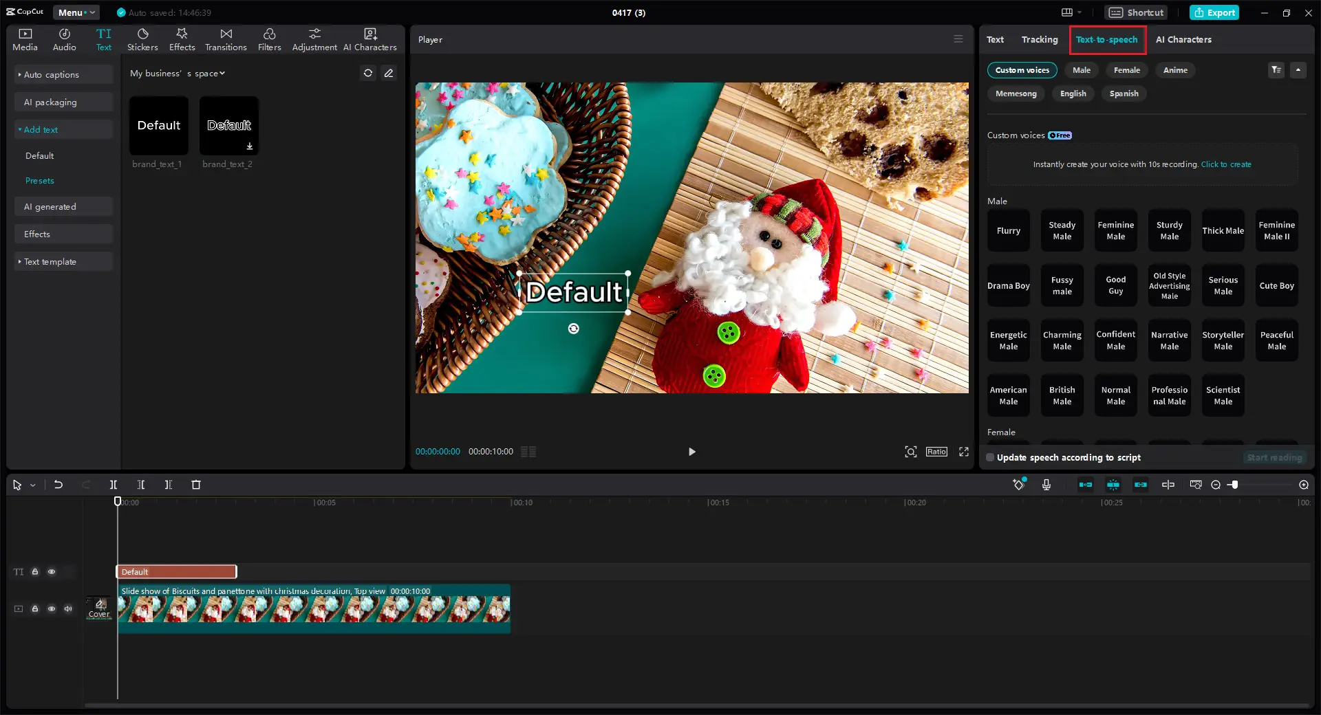 CapCut video editor