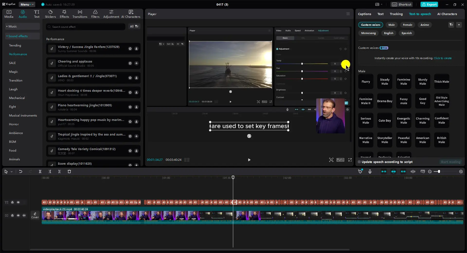 The ultimate free natural text-to-speech: CapCut video editor