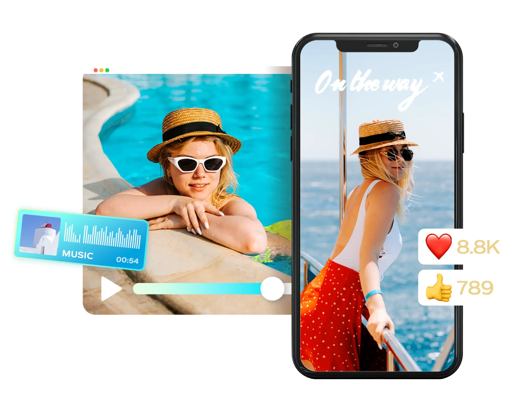 Video Maker di buone vacanze