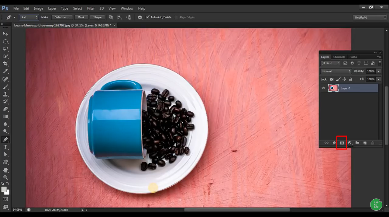 Using the vector masking tool in Adobe Lightroom to remove unwanted  objects