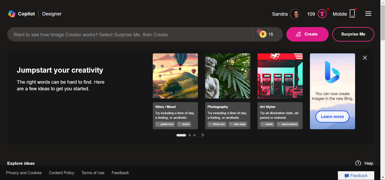Review Of Bing AI Image Generator Tutorial Review Alternatives