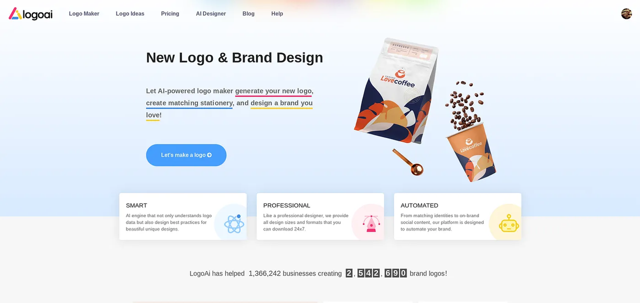 LogoAI best ai logo generator free