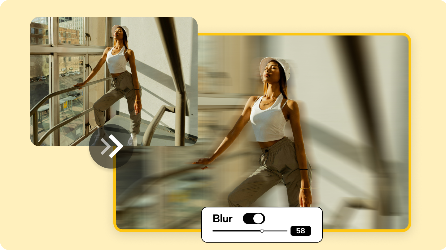 editor foto blur