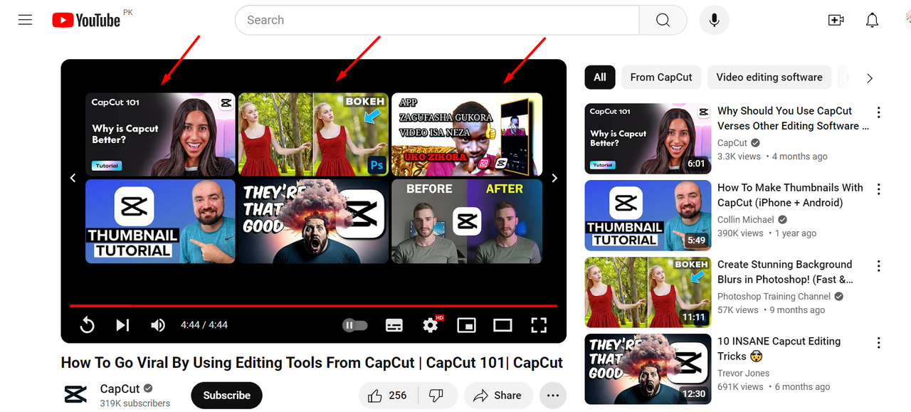 Image showing how to promote your YouTube video by putting them at the end-screen of other videos