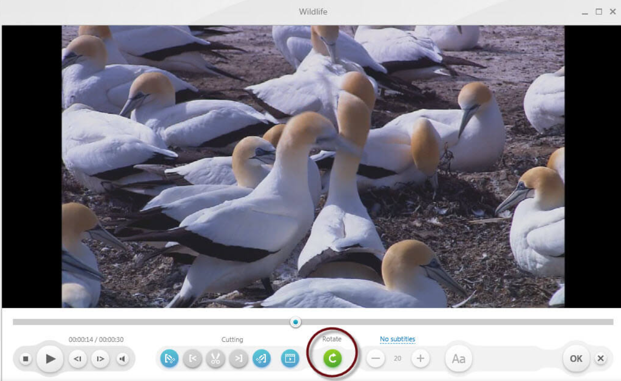 Freemake is the best tool to rotate video-free