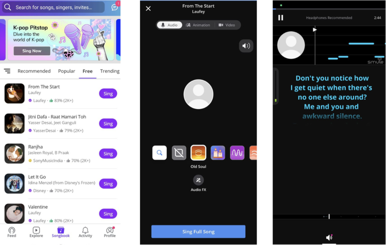 How to make karaoke of any song with Smule