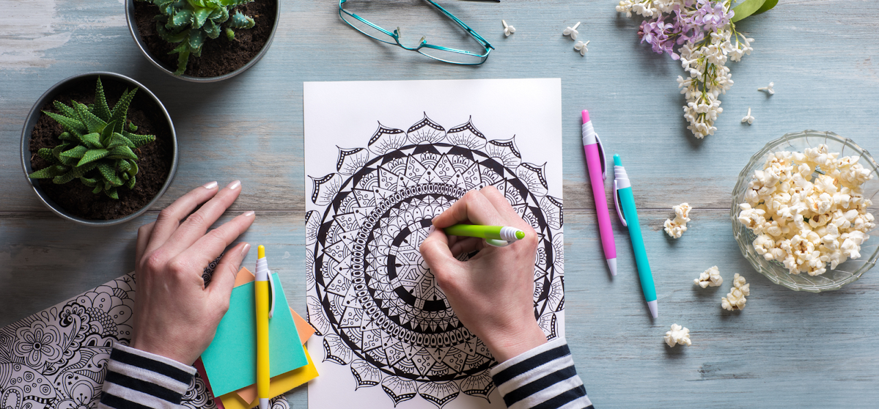 Create a DIY coloring book