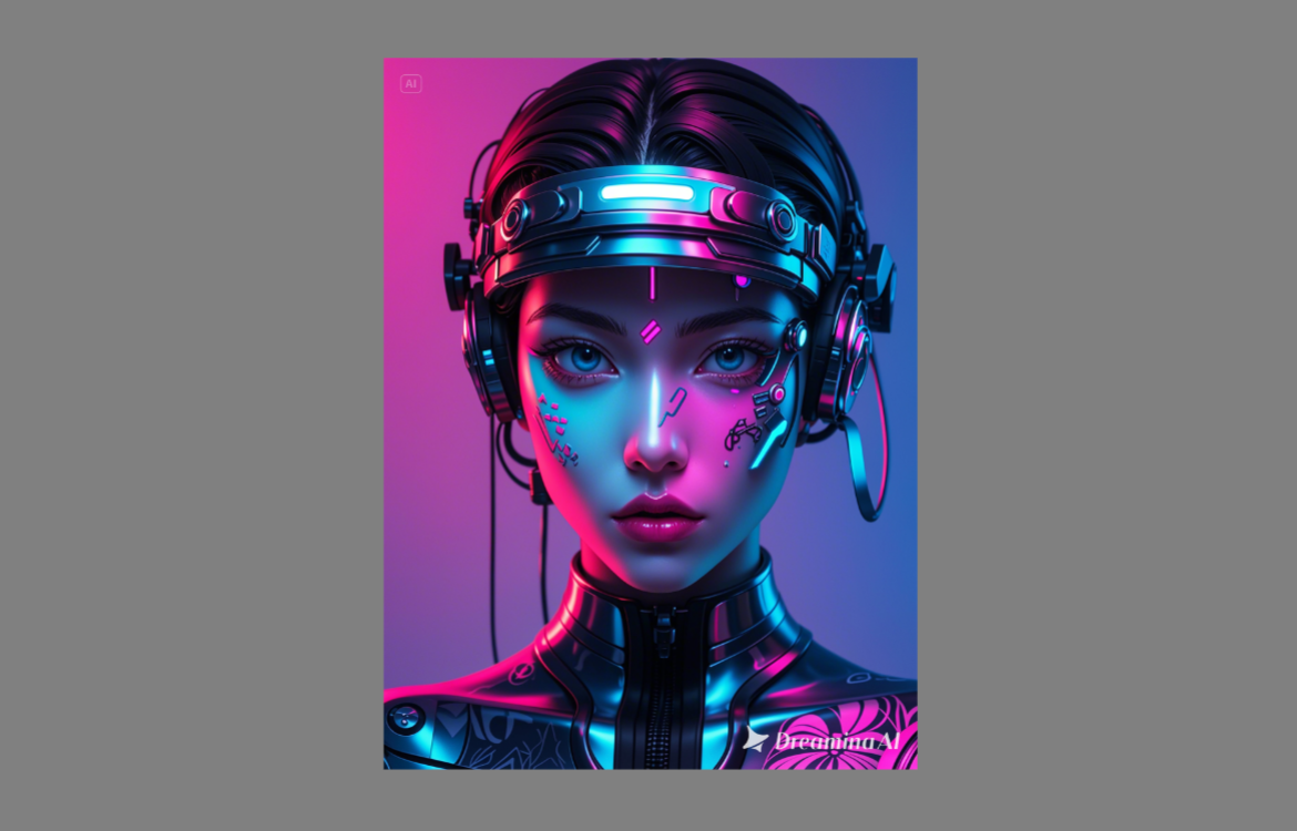 Futuristic faces