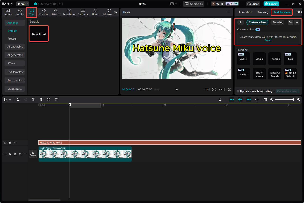 Enhancing audio with advanced tools in the CapCut desktop video editor