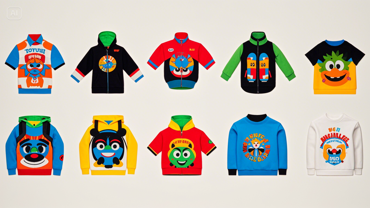 Pixar styled merchandise design