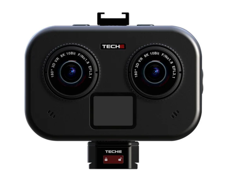 TECHE 3D180VR is a new VR camera for highest resolution video