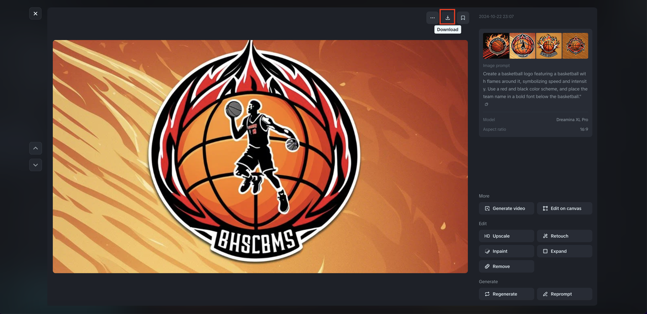 Download basketball logo